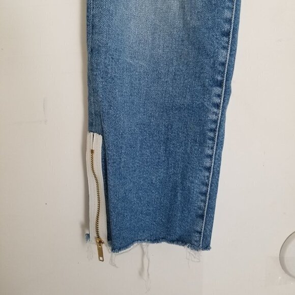 Frame Le High Straight Allowell Crop Ankle Jeans - Picture 8 of 17